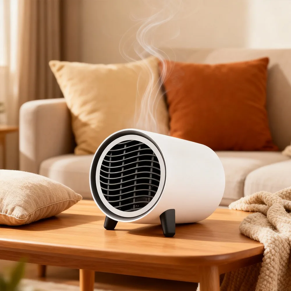 

Electric Heater Household Desktop Small Solar Warm Air Blower Mini Fan Heater Dormitory Household Heater Winter Heating Fan