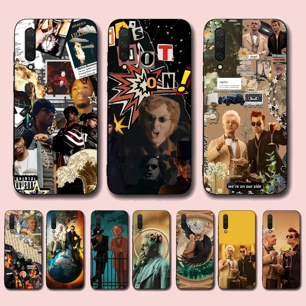 Good O-Omens Movie Phone Case For Xiaomi Mi 5X 8 9 10 11 12 lite pro 10T PocoX3pro PocoM3 Note 10 pro lite