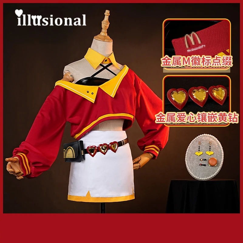 illusional Game Zenless Zone Zero Cosplay Nicole Demara Cosplay Costume   Halloween Costume