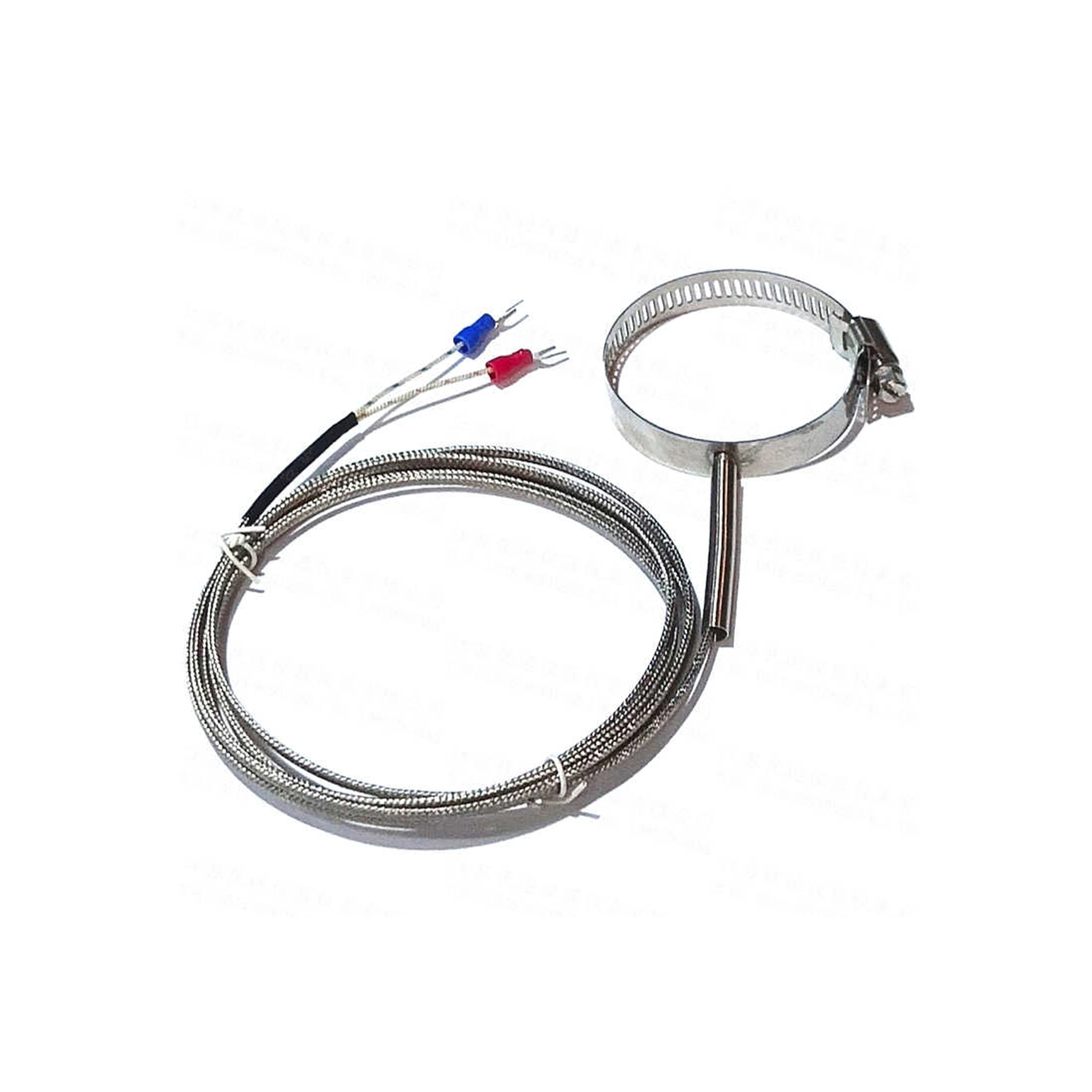 K-Type Thermocouple Circle Head 40 to 63mm Adjustable Diameter for Temperature Controller