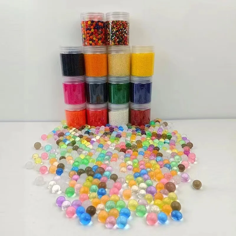 

500g/Bag Hydrogel Pearl Shaped Crystal Soil Water Beads Bio Gel Ball For Flower/Weeding Mud Growing Magic Jelly Balls