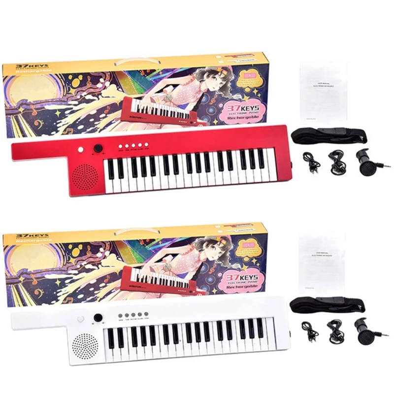 

Music Piano Musical Toy Boy Girls Educational Toddler Toy Kids Piano Keyboard, 37 Key Electronic Keyboard Piano for Kids