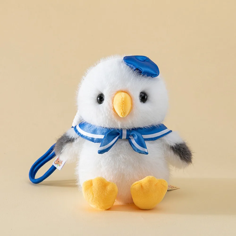 

Interactive Simulation Seagull Plush Keychain Handmade Collection Seagull Doll Stuffed Toys Soft Comfortable