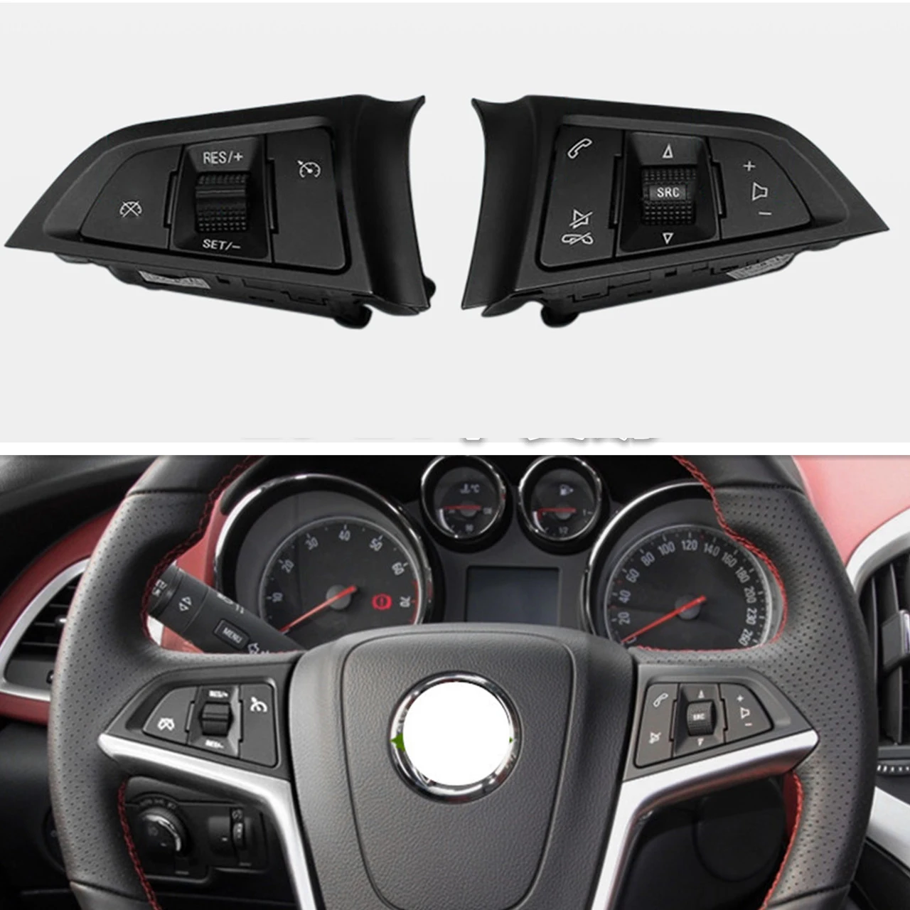 

Multifunction Steering Wheel Switch for Buick Excelle 2010-2013 Voice Control Bluetooth Phone Cruise Control Add-on