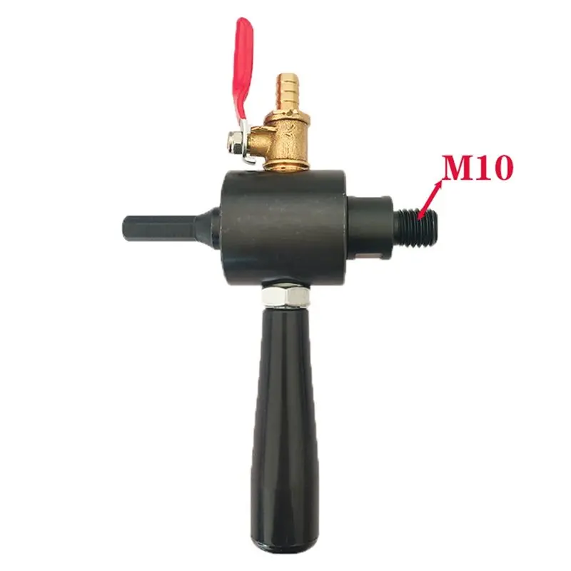 IALJ-M10 Electric Drill Angle Grinder Water Injector Adapter Water Feed Adapter For Wet Drilling