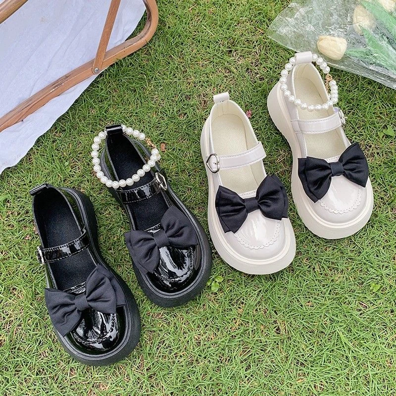 

Mary Jane Pu Leather Loli Shoes, женская весенне-летняя новая униформа Jk, японская студенческая обувь в стиле Лолиты, милая обувь Kawaii для девочек