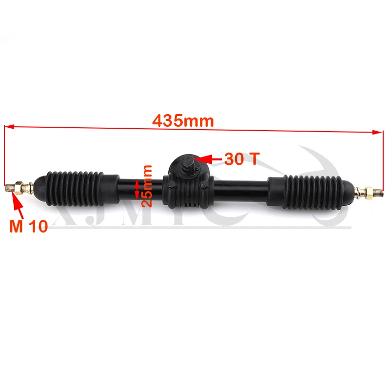 430mm Power Steering Gear Box Shaft Rack Pinion Assembly Fit for 110cc Go Kart ATV Bike Golf China Go Kart Buggy Karting ATV UTV