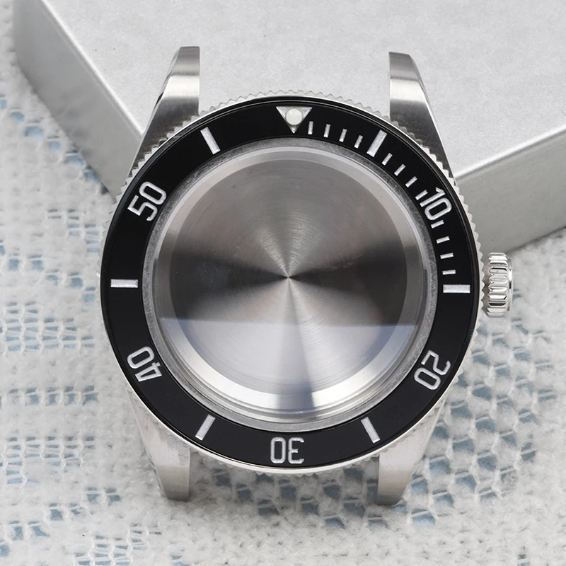 

HEIMDALLR Watch Case Stainless Steel Diving Watch Case Sapphire Glass 20Bar Waterproof Fit For NH35A NH36A Automatic Movement