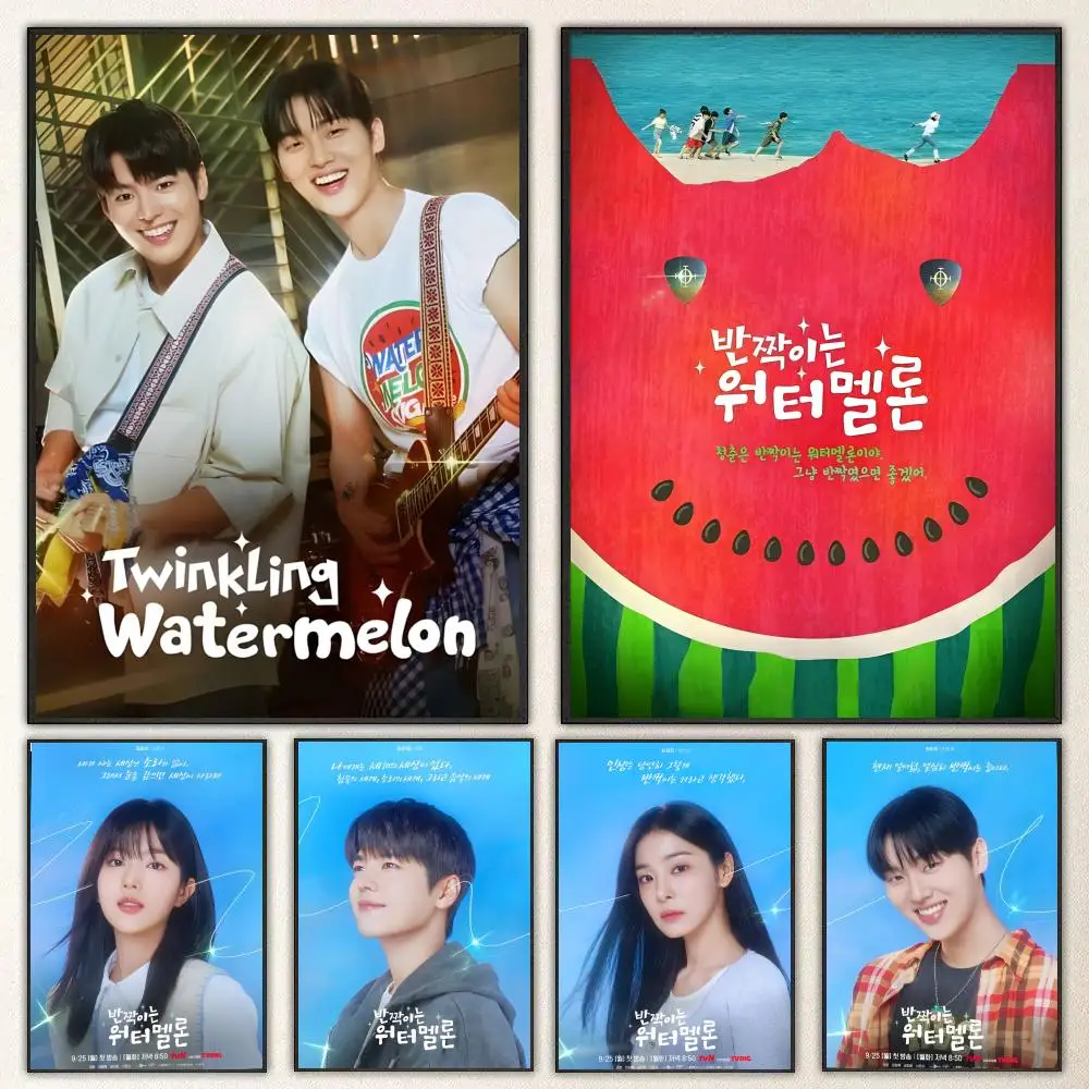 TV Series T-Twinkling Watermelon Poster High-definition  poster stickers, suitable for bedroom, living room, home decoration