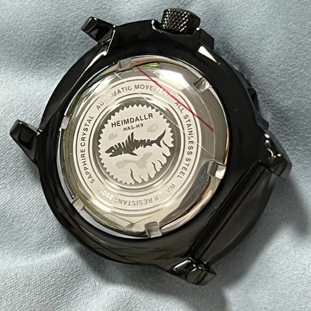 Heimdallr Monster Watch Case Modified From Seiko Homage NH36 Automatic Movement Ceramic Bezel Waterproof Watch Accessories