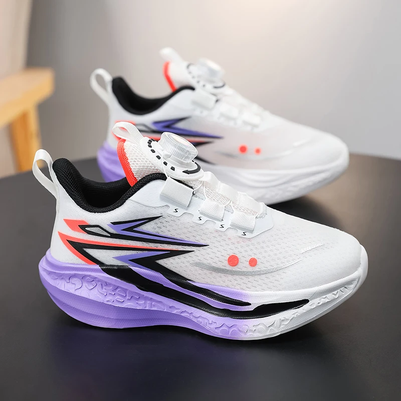 Kinder-Sportschuhe Leichte Bequeme Jungen-Outdoor-Laufschuhe 2026 Neue Frühlings-Freizeitschuhe für Mädchen Tägliche Tennisschuhe – Detail 9