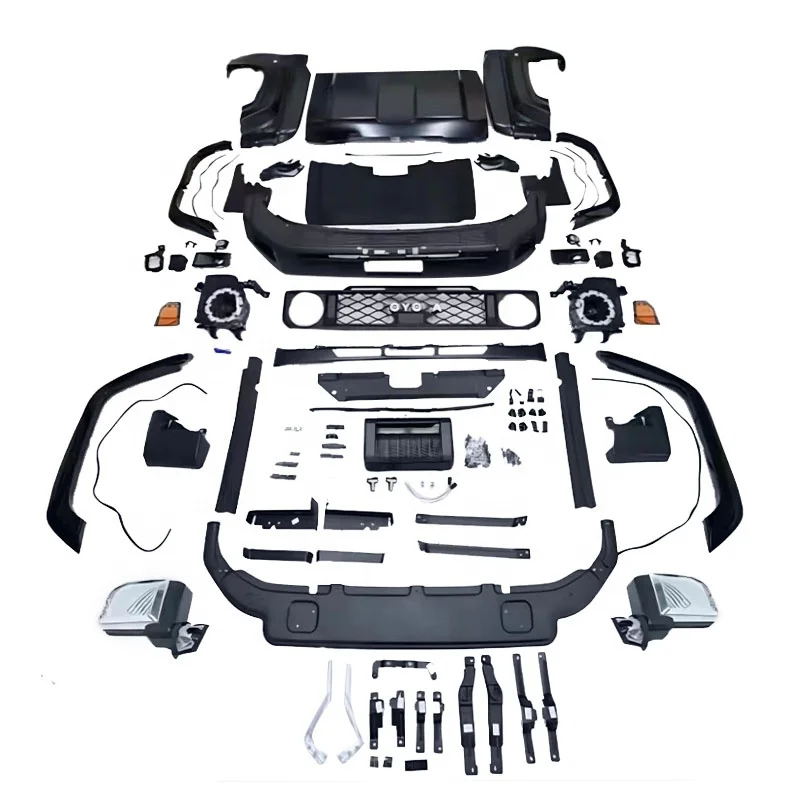 

"High Quality Car Bumpers for for LC71-79 2002-2024 1:1 Wide Bodykit Upgrade"