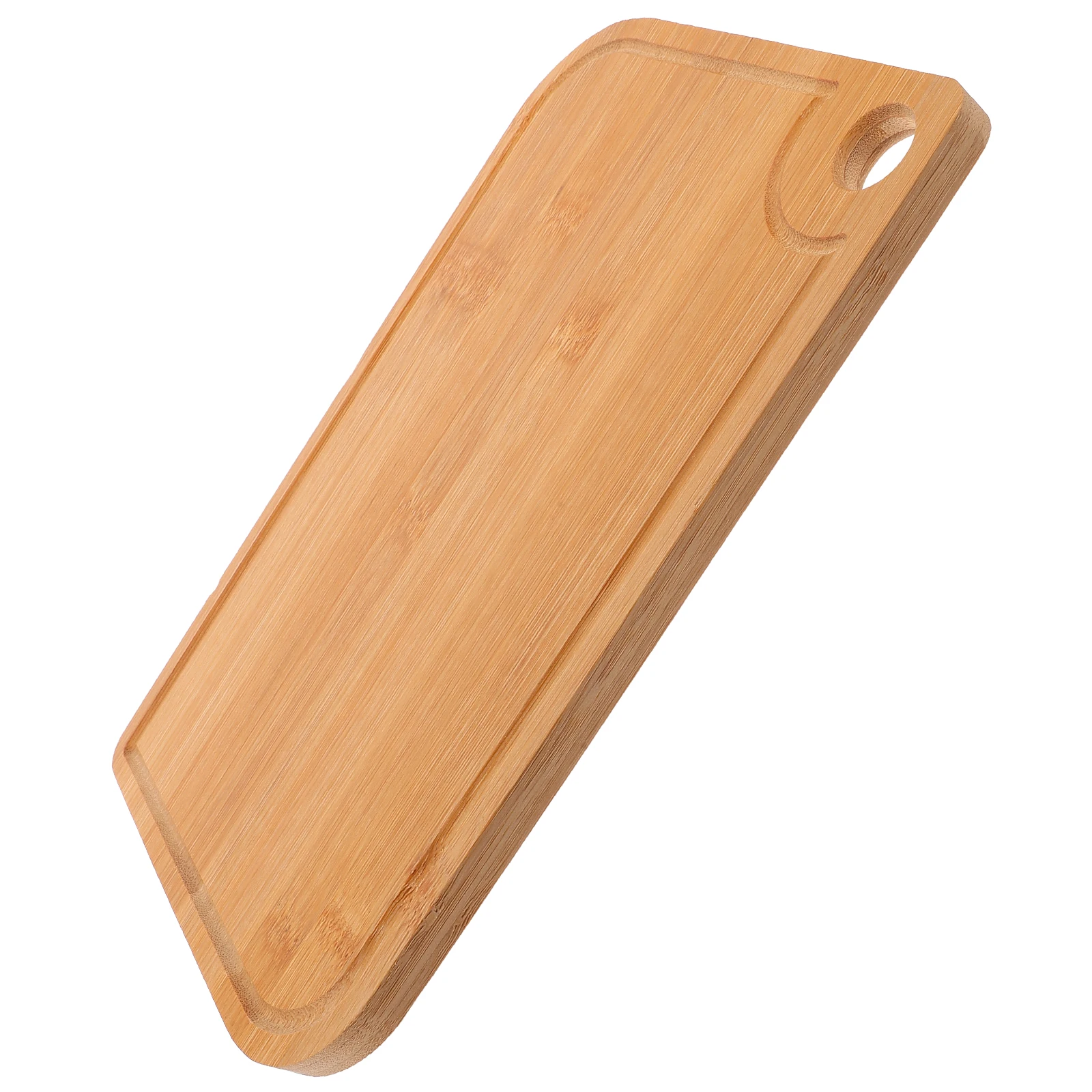 

Bamboo Cutting Board Kitchen Tool Small Chopping Boards Reusable Double Sided Groove Vegetables Fruits Juices for food