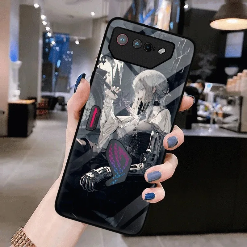 For Asus ROG 7 Case Tempered Glass Back Cover For ROG 8 7 5 5S 3 2 Glass Case For ROG Phone 7 Protective Shell ROG7 Hard Cases - view 4