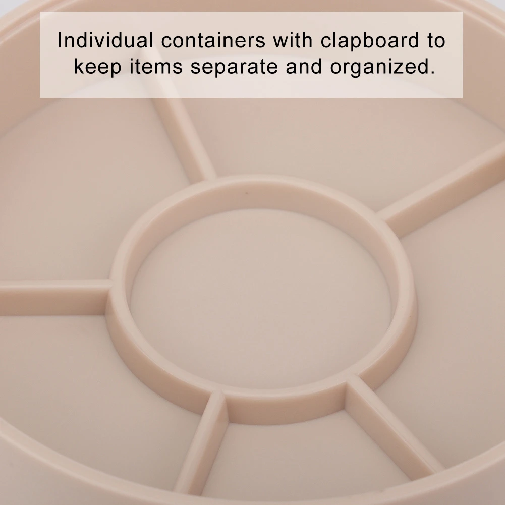 Watch Parts Storage Box Watch Parts Box 5 Layer Watch Parts Storage Box Watch Tools for Screw Component Movement Hardware Parts