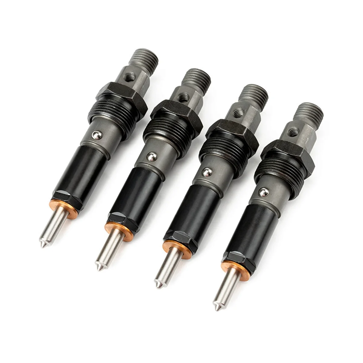 4PCS Crude Oil Engine Parts Fuel Injection Common Rail Injector for Cummins for Dodge Ram 390KAL59P6 KDAL59P6 4928990