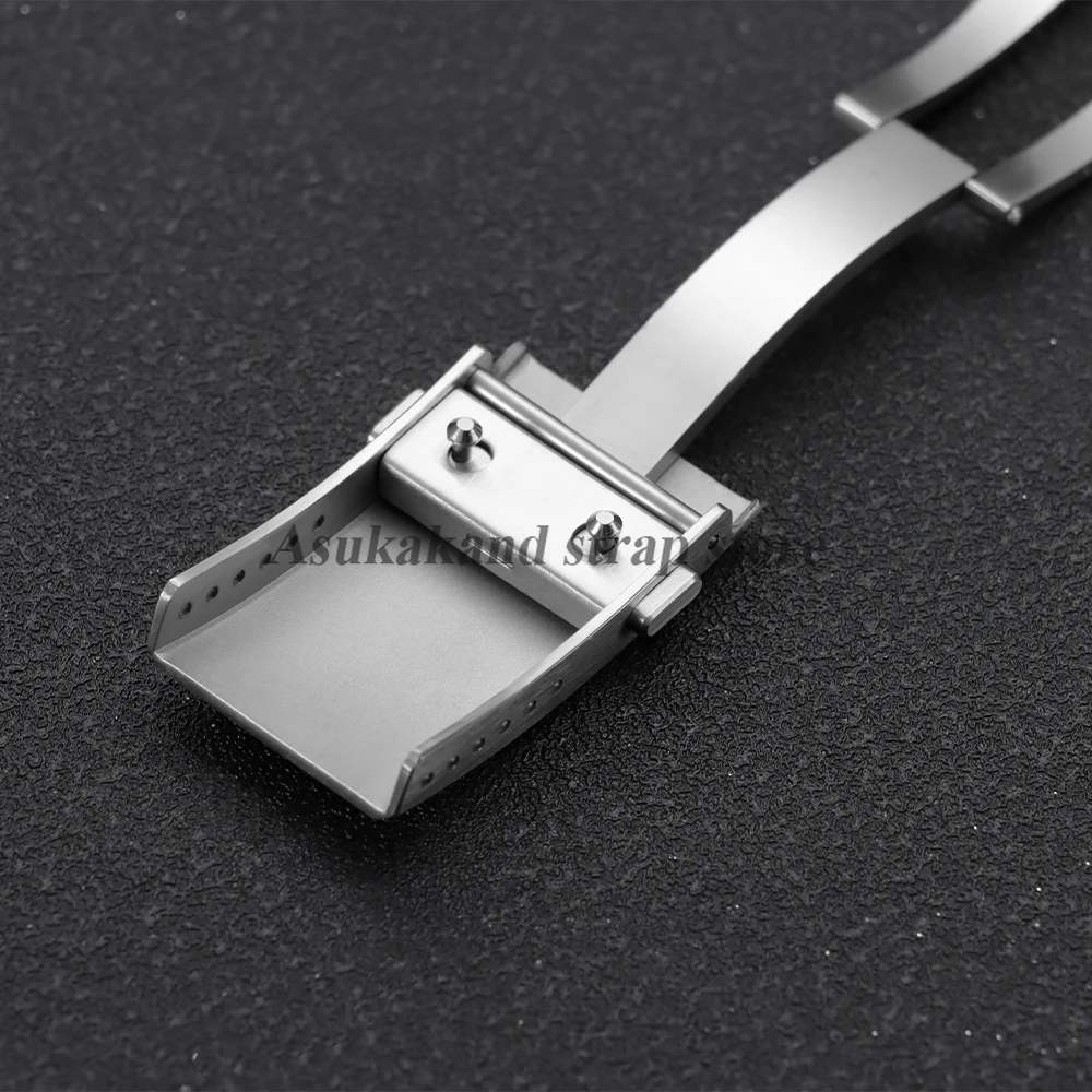 16mm 18mm 20mm 22mm Watch Folding Buckle Solid Stainless Steel Deployment Clasp for Seiko Watch Buckles Watch Band Accessories image 4