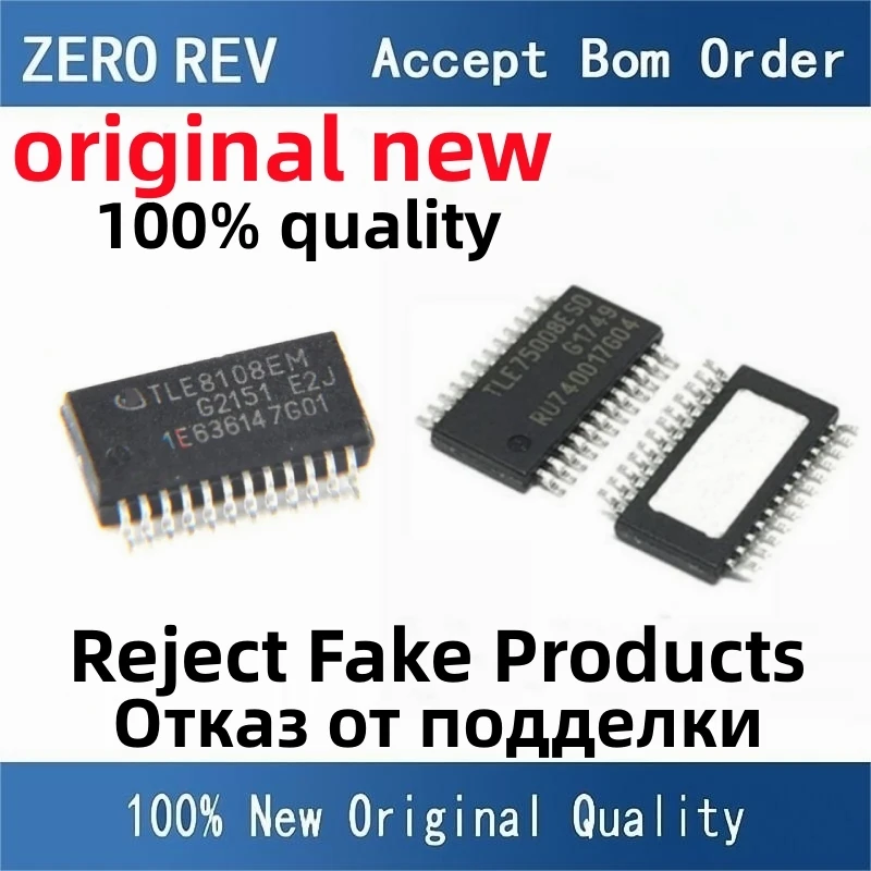 2-10Pcs 100% New TLE8108EM SSOP24 TLE75008-ESD TLE75008ESD TSDSO24 original chips ic