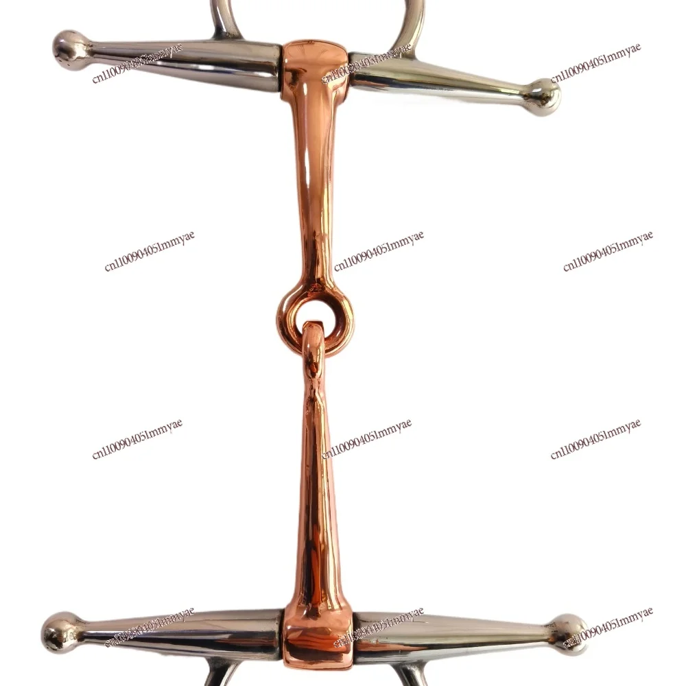 

Copper Stainless Steel Horse Bite H-Type Overlord Armature Water Rein Accessories Armature Equestrian Harness Supplies