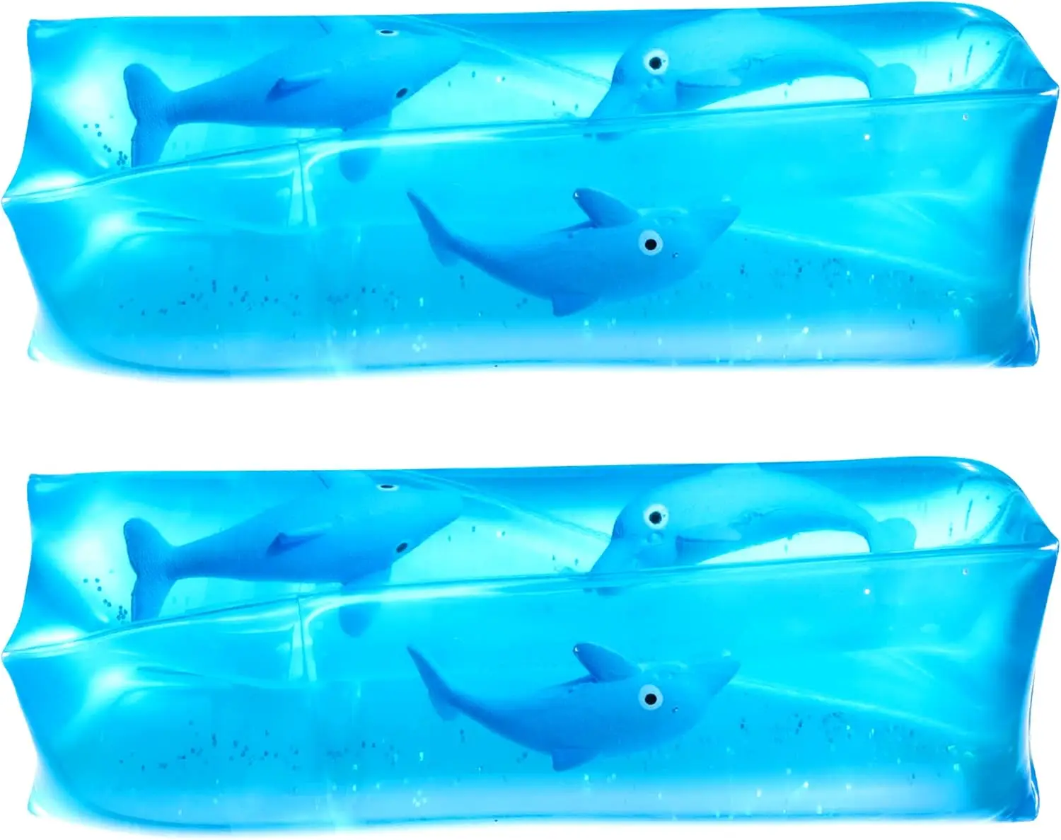 

Dolphin Water Wiggler Sensory Toy Pack of 2 - 4.75 Inch Fidget Toys for Kids Party Favors & Prizes