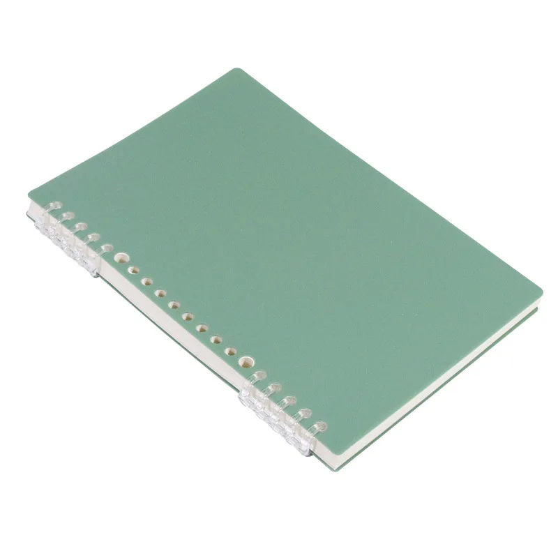 A5 non irritating loose leaf notebook, detachable coil loose leaf notebook, B5 notebook, gradient color horizontal line notebook