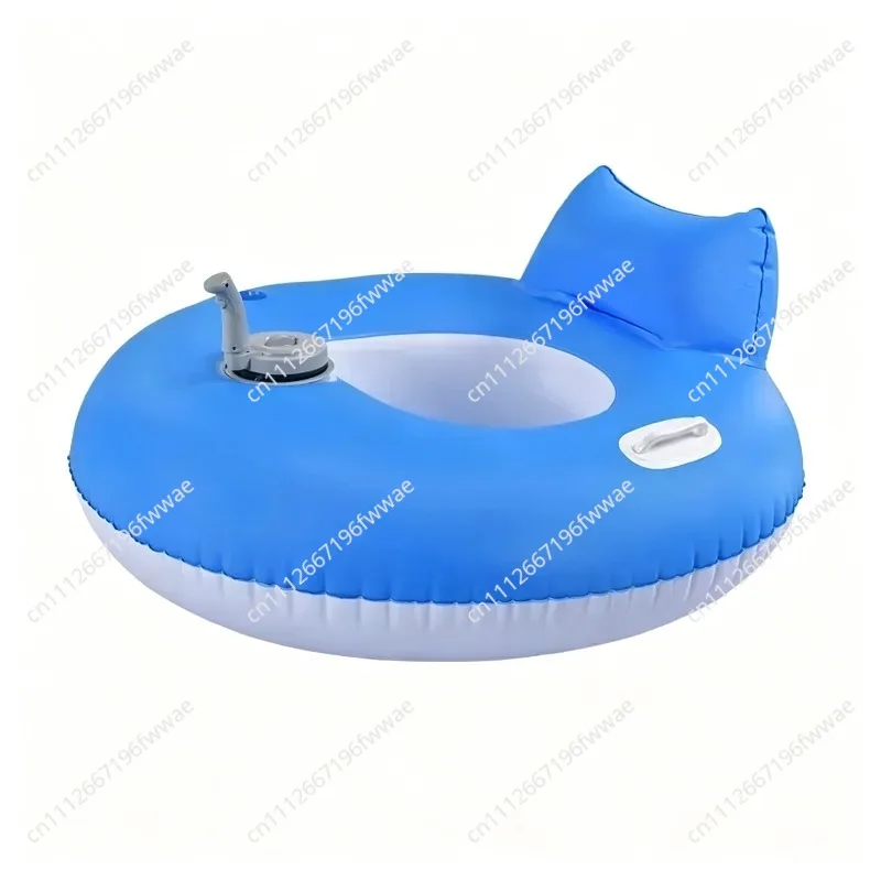 Electric Inflatable Floating Row Thruster - Water Driving Floating Chair for Pool, Lake & Sea