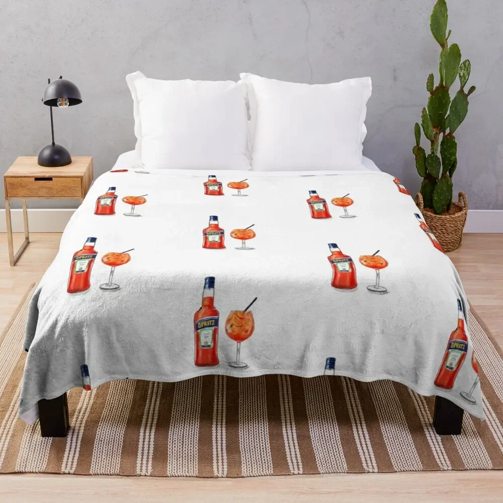 

Spritz Cheers! Throw Blanket Warm Single Blankets