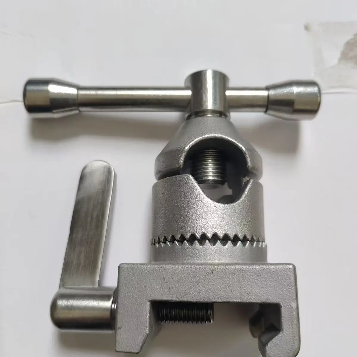 LeGou Medical Operating Table Accessory Fixing Clamp Stainless steel adapter Snap-on retainer you surgical bed rail slider