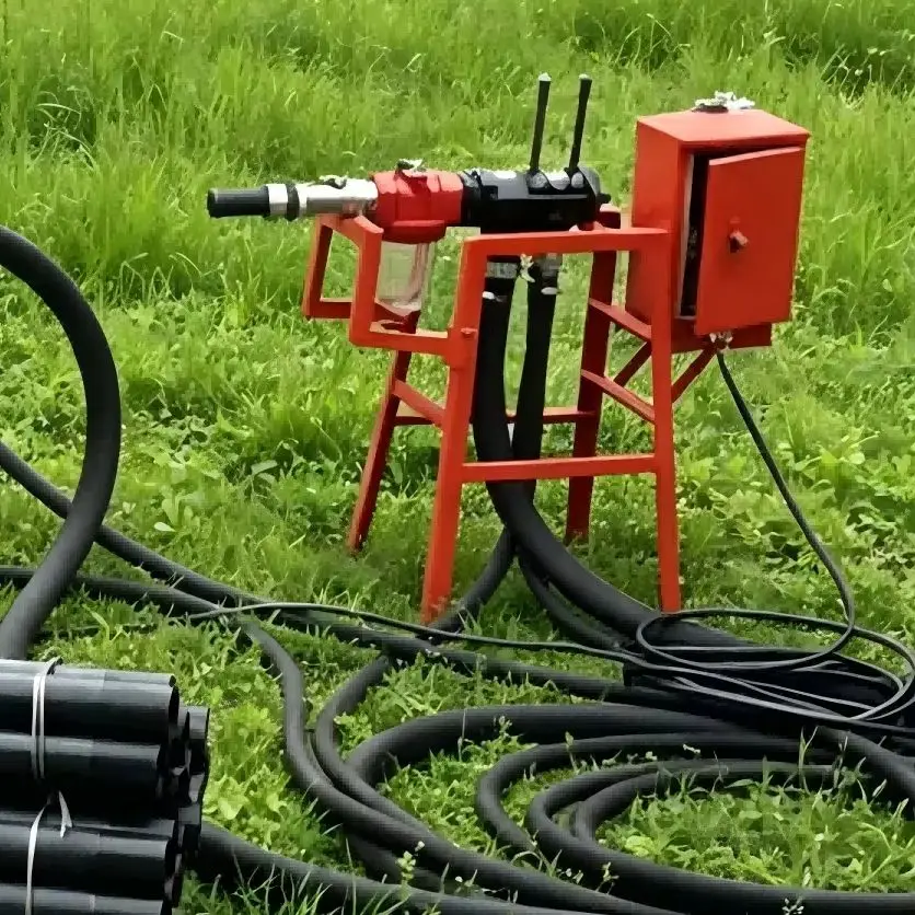 

Customized Lightweight Pneumatic DTH Drilling Rig with High Torque for 40m Multi-angle Rock Drilling Applications