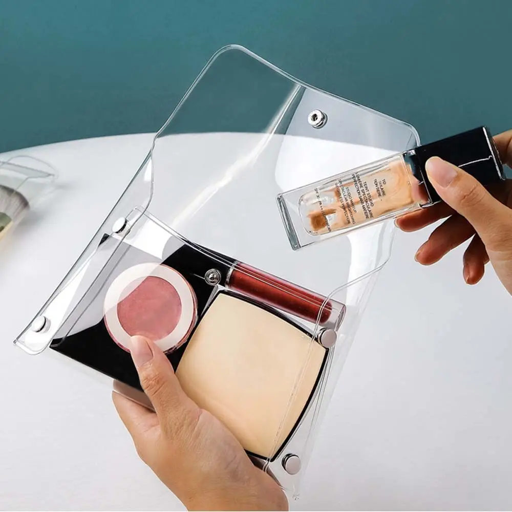 

Large Capacity PVC Wash Pouch Jewelry Storage Bag Cosmetic Cases Storage Toiletry Bag Transparent Cosmetic Bag Makeup Bags