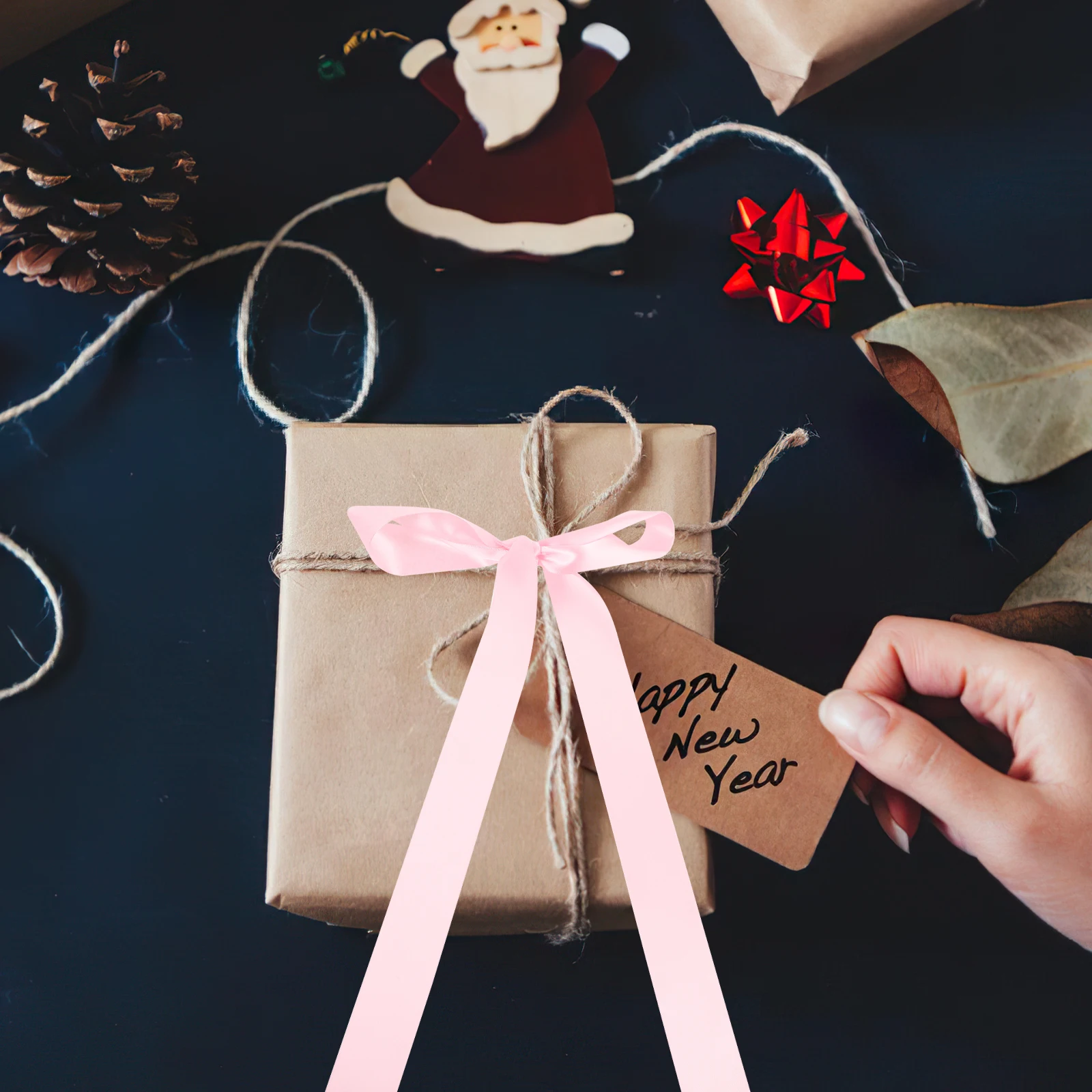 

1 Roll 30M Gift Ribbon Packaging For Present Wrapping Wrap Strap Party Home Decoration Crafts Bowknot Festival Packing