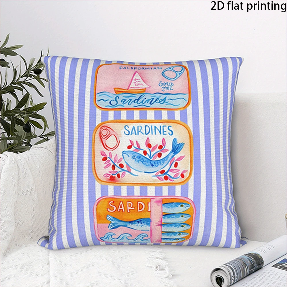 أغطية وسائد صيفية ساحلية مسطحة - مراجعة Throw Pillow وسعره