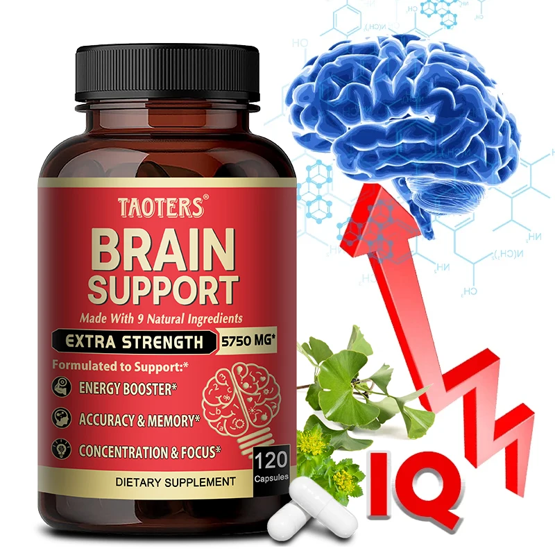 

TAOTERS Brain Supplement - Helps with Focus, Energy, Memory, Clarity and Concentration