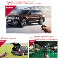 Universal Car Door Lock Trunk Release Keyless Entry System Central Locking Kit With Remote Control 3