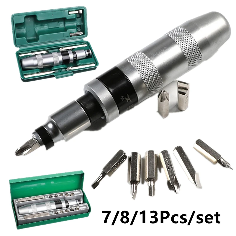 Cordless Impact Screwdriver Grupo Cromo Vanádio Aço Chave de Fenda Elétrica Household Driver Pcs Pcs 13 Pcs Set