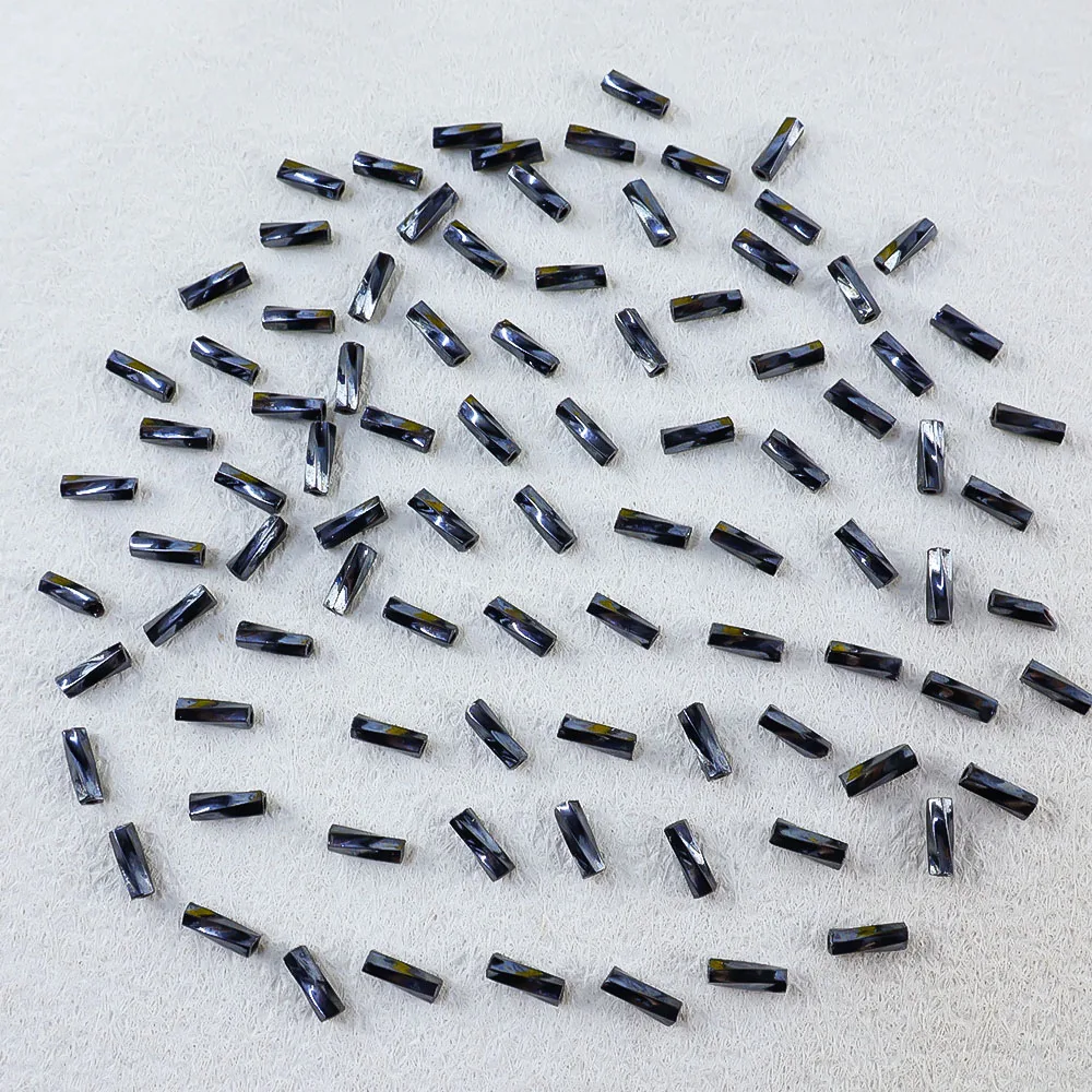 10g Tube Imported from Japan MGB Metal Color TW-Spiral Tube Beads 6mm Jewelry Accessories Suitable for Clothing, Necklaces, Vari