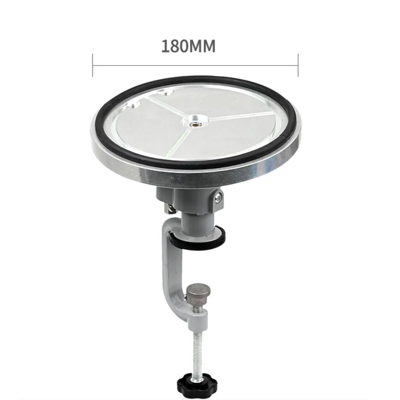 Universally adjustable vacuum suction cup stand aluminum alloy suction cup guitar making repair tool grinding auxiliary stand