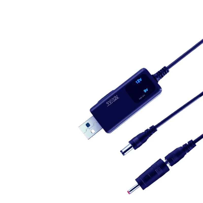 

Mobile power supply boost 9V12V power supply cable 9V12V boost cable, mobile power supply connected to router cord