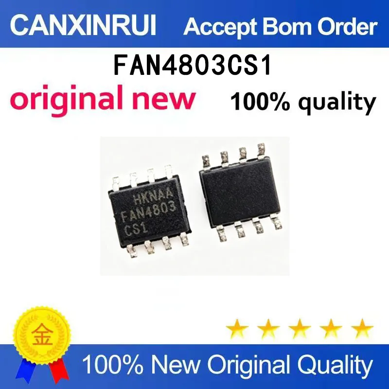 

(5 PCS) Brand new original FAN4803CS1 FAN4803CS2 SOP8 spot chip IC