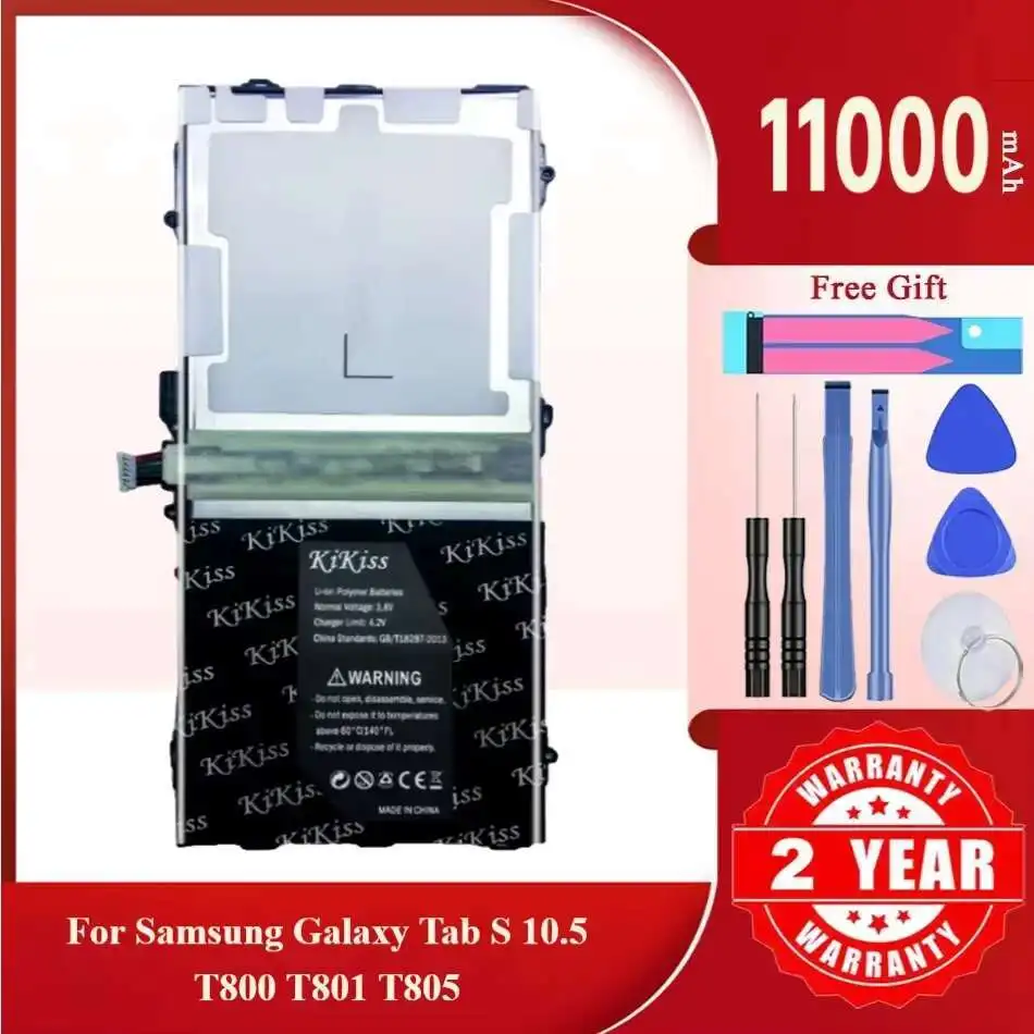 

Аккумулятор KiKiss EB-BT705FBE EB-BT800FBE для Samsung GALAXY Tab S 8,4/10,5 SM T700 T705 T800 T801 T805 Аккумуляторы + бесплатные tlo