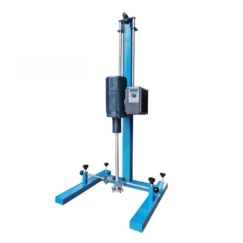 Brushless Motor 3L High Viscosity Food Plastics Grade Frequency Dispersing Stirrer Agitator Multifunctional