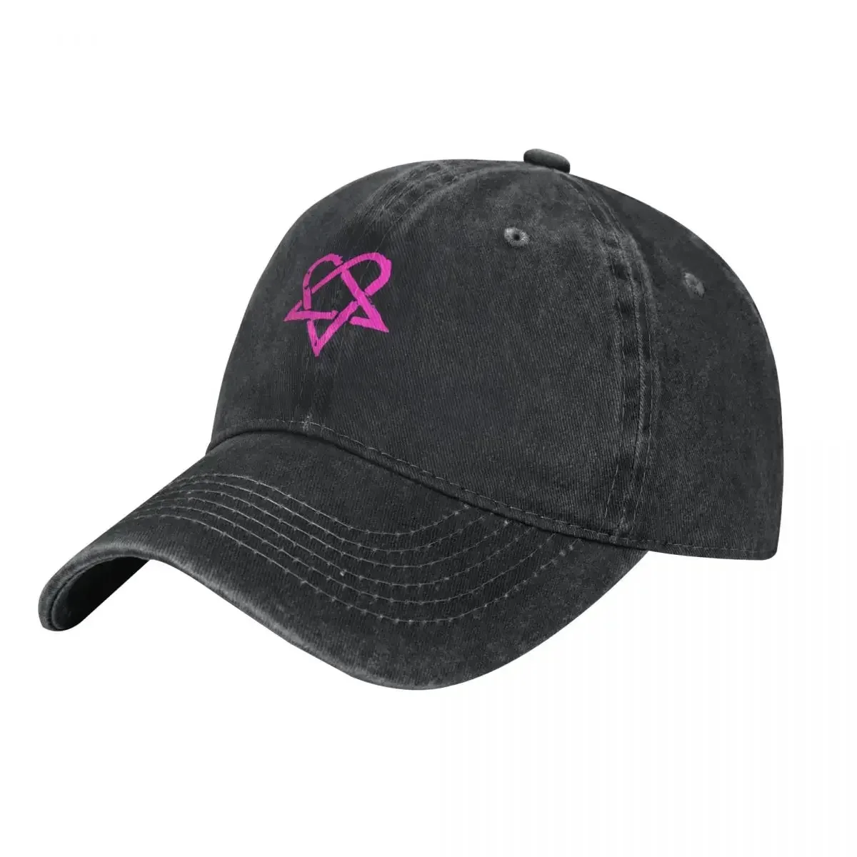 Get Along With Everyone Country Music Love Metal For Fans Nice Heartagram Long Sleeve Baseball Cap Hip Hop For Women Men's