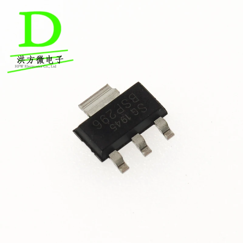 10pcs Original BSP296NH6327XTSA1 SOT-223 N-channel 100V 1.2A MOSFET