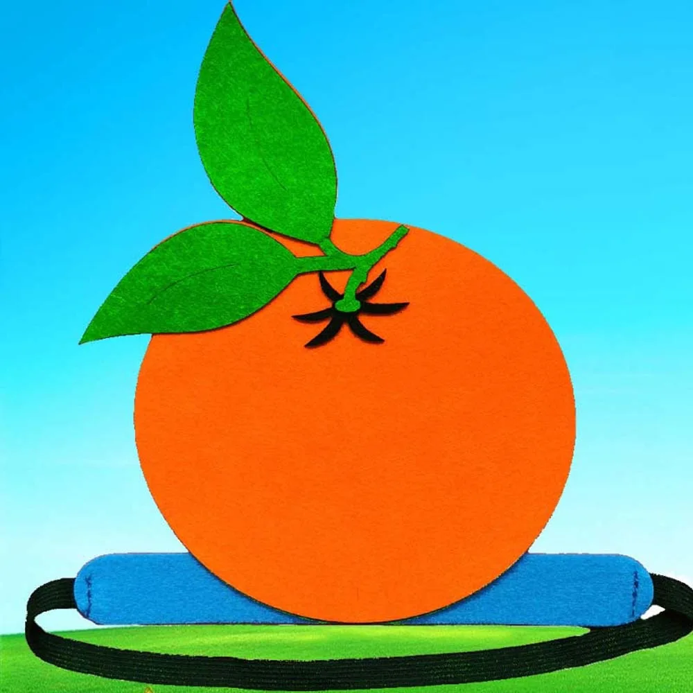 

Cloth Cartoon Fruit Headband Elastic Funny Creative Headdress for Kids Watermelon Colorful Kindergarten Performance Headwear