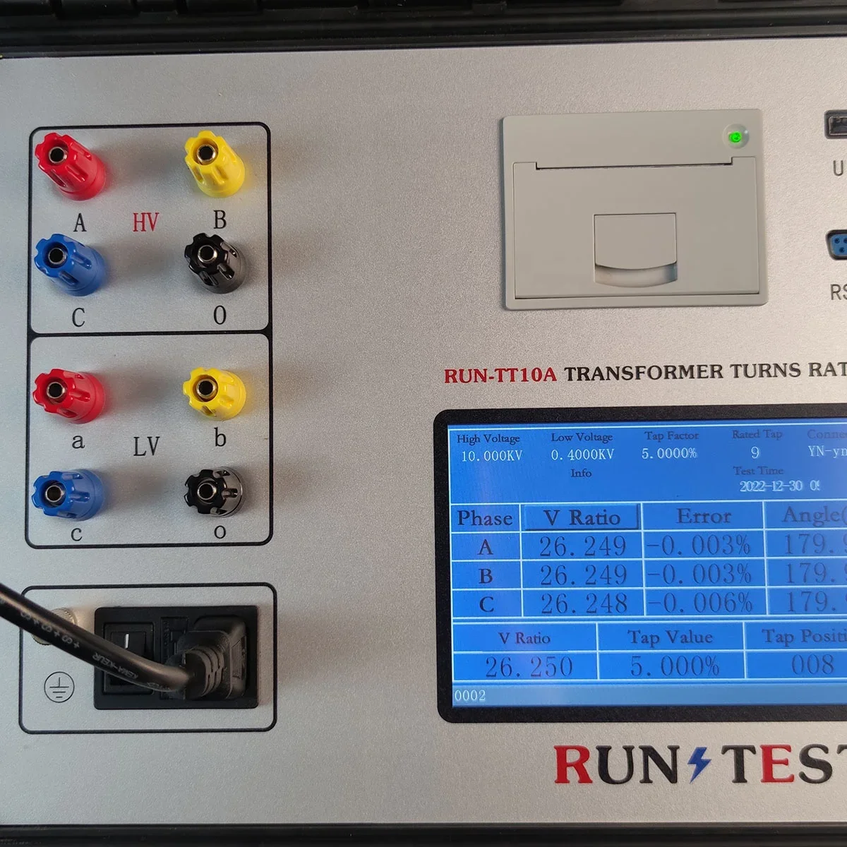 3 Fázis multi-function Áramátalakító Havibaj Aránylat teszter feszültség TTR teszter TTR Fogyasztásmérő