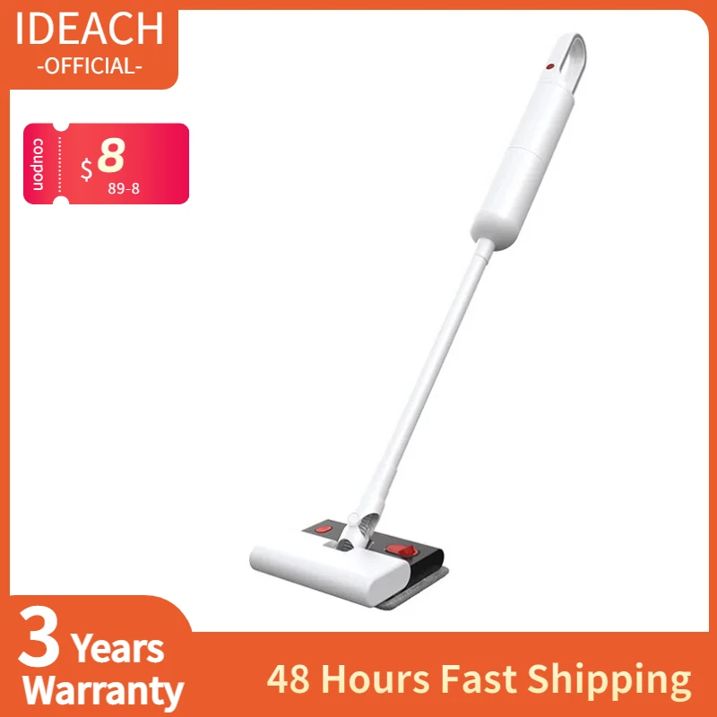 Vertical Vacuum Cleaner Wireless For Home 150W Motor 12kPa Big Suction Wet And Dry Floor Mop 40min Runtime Cleaning Tools IDEACH