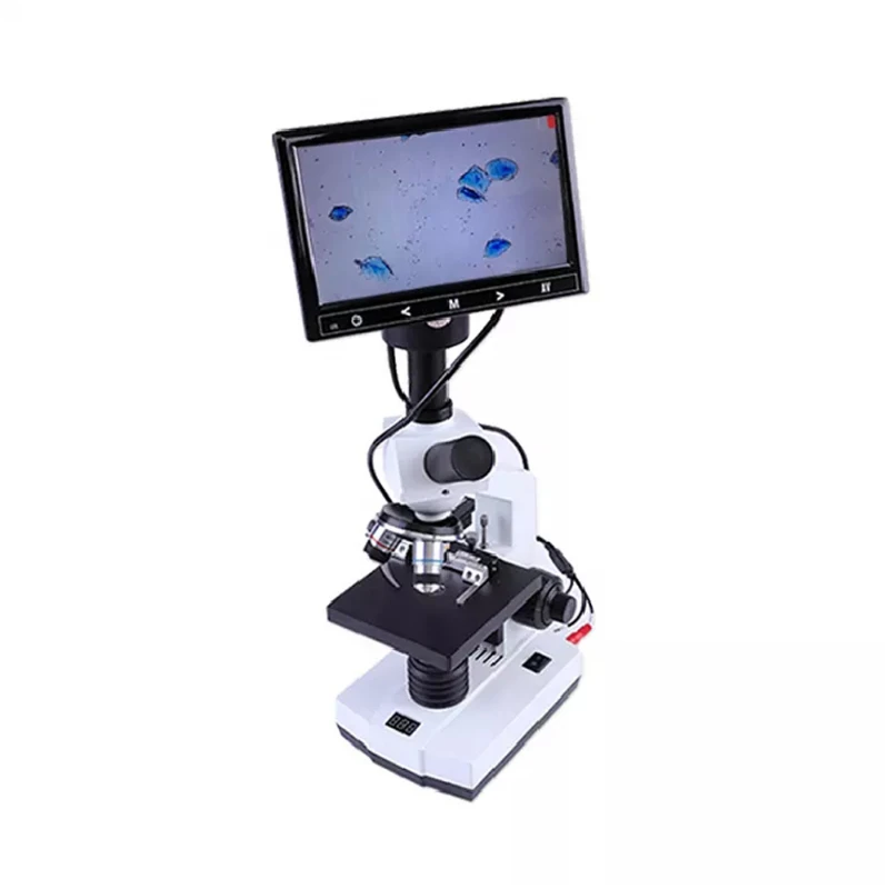 Veterinary Sperm Analysis Microscope For Dog Pig Cattle Semen Analysis