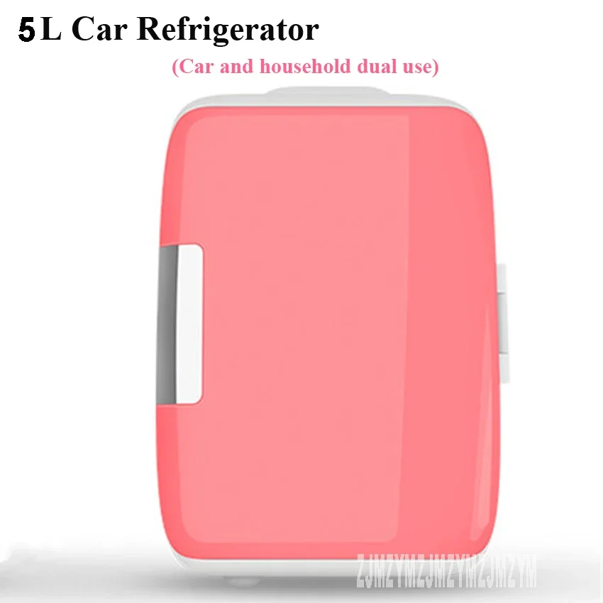 For New Portable 4L Mini Car Refrigerator car home dual-use 12V Multi-Function dormitory bedroom Home Travel mini small car