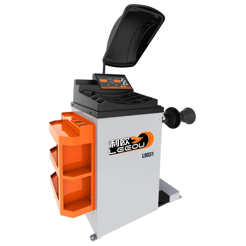 L9031 Auto Wheel Balancer With 1g Precision 70kg Capacity 0.25kW Motor 200rpm Speed For Car Care
