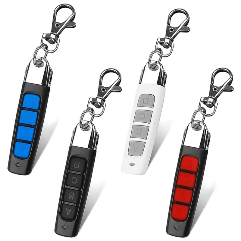 

FULL-4Piece 433 Mhz Electric Gate Openers Universal Garage Door Opener For Automatic Sliding Door Electric Roller Way Door